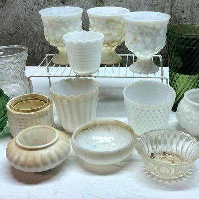 Glass Planters