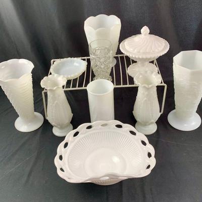 Milk Glass & More / including Anchor Hocking