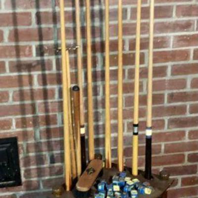 Pool Cues etc