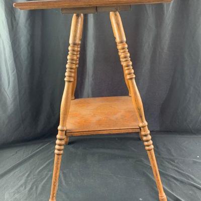 Antique oak Plant Stand