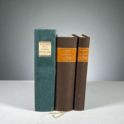 (3PC) LA FLEUR DE LA CUISINE FRANCAISE VOL. 1 & VOL. 2 | Includes: Le Fleur de la Cuisine Francaise Vol 1. (1920) 2 Copies of Le Fleur de...