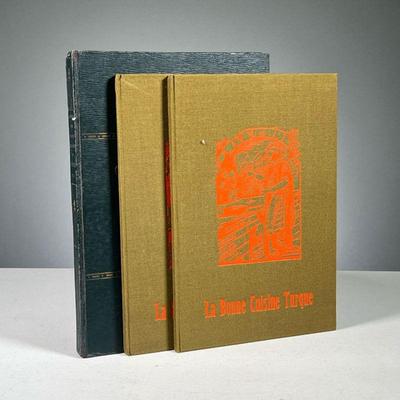 (3PC) LA BONNE CUISINE TURQUE ETC | Including two copies of La Bonne Cuisine Turque - rebound and/or facsimile editions of the 1925...