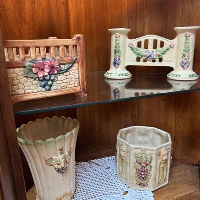 Collection of Weller Pottery .