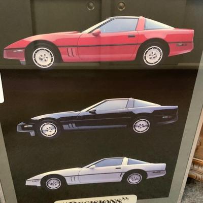 Corvettes poster â€œdecisionsâ€.