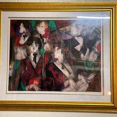 Grand Orchestra by Itschak Tarkay print