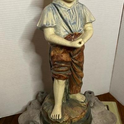 Weller Fisher Boy 1920s thought to be one of 5 or 6 left in existence.