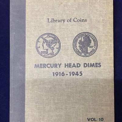 Partial set of Mercury Dimes starting 1916-1945
