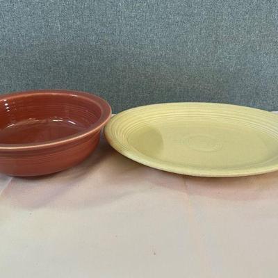 Fiesta bowl & platter