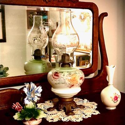 Beautiful oil lamp!
