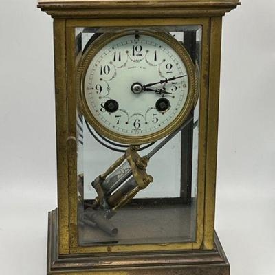 Tiffany & Co. Brass Clock
