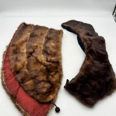 Furs By Vengrow Mink Stole And Collar
