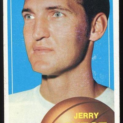 1970 TOPPS JERRY WEST TALL BOY - MR. CLUTCH - HALL OF FAMER