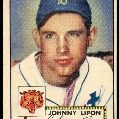 1952 TOPPS JOSEPH LIPON

