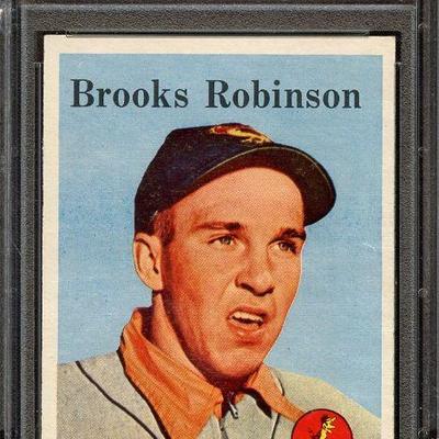 1958 TOPPS BROOKS ROBINSON ROOKIE CARD