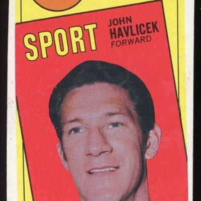 1970 TOPPS JOHN HAVLICEK ALL STAR - HALL OF FAMER