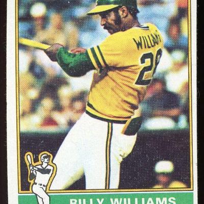 1976 TOPPS BILLY WILLIAMS 