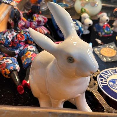 Ceramic bunny, made in Spain