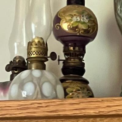 Miniature oil lamps