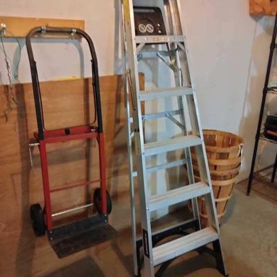 Ladder & hand truck