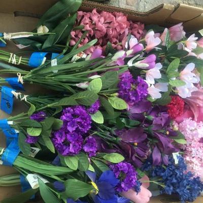 Silk flowers