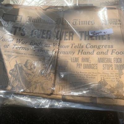 WWI newspaper