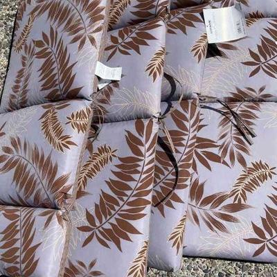 New outdoor cushions