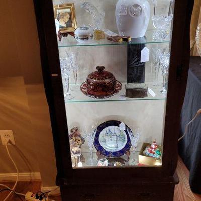 Assorted Small Portraits, Crystal and Porcelain including Waterford and Meissen