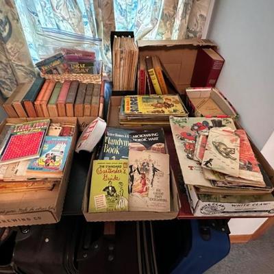 Books, Vintage and modern including children's