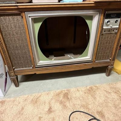 Vintage TV console