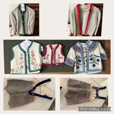 Vintage Lederhosen for men, Polish Sweaters, men's and women's clothing