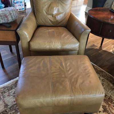 Leather chair $295 