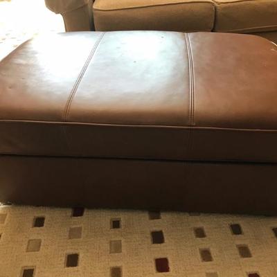 Ethan Allen leather storage box $129
41 X 28 X 17"