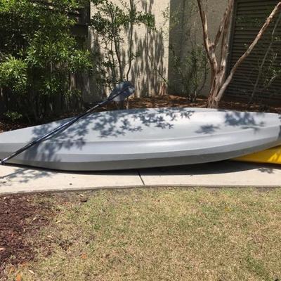 single person kayak $100 and paddle