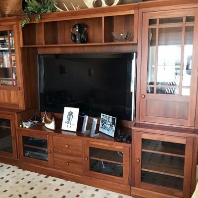3 section bookcase $1,880
9' wide