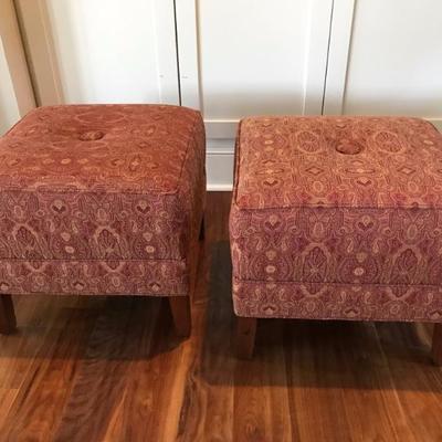 Footstools $89 each
20 X 20 X 18"