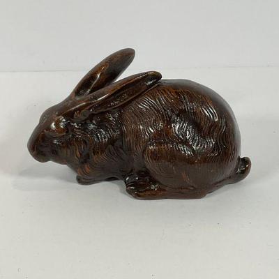 Vintage cast Iron Japanese Rabbit