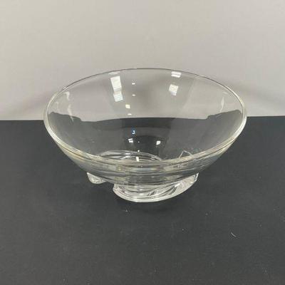 Steuben Razor Glass Bowl