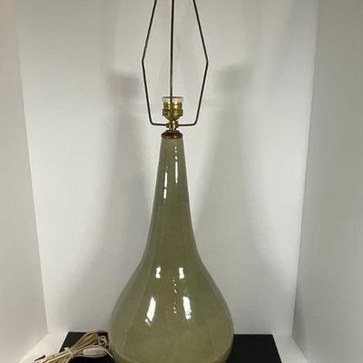 Vintage Crackle Glaze Lamp