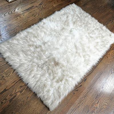 Faux Shearling Rug