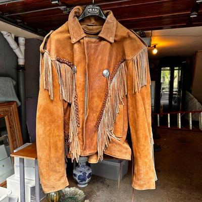 Vintage Suede Frigne Jacket