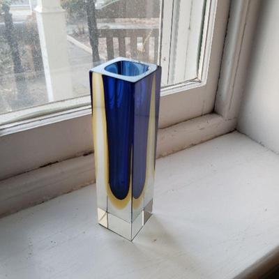 Murano glass vase