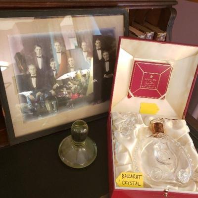 Baccarat crystal Louis III decanter with a stopper (+ 2 boxes and booklet)