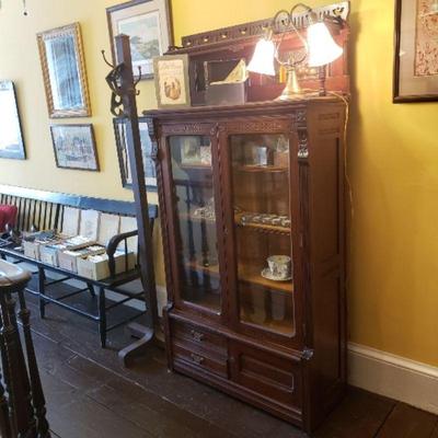 Antique display cabinet