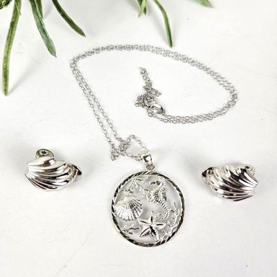  Delicate Sterling Necklace and Round 1