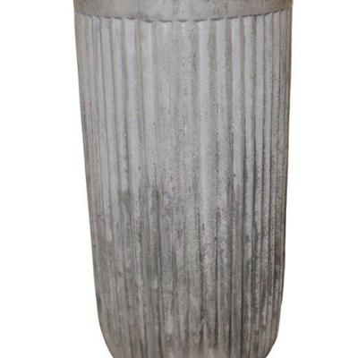 
Lot 374B
Modern design stone style composition fluted planters

