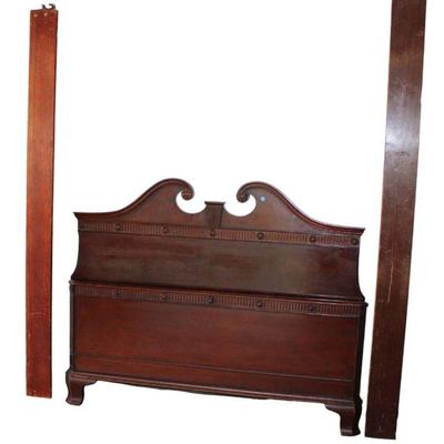 
Lot 357
Vintage mahogany full size bed with rails
