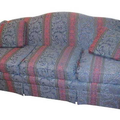 
Lot 173
Highland House hump back 3 cushion sofa
