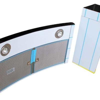 
Lot 366
Best by Broan Model WC351 stainless and glass range hood with papers
