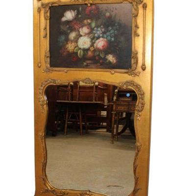 
Lot 333
Beautiful highly carved frame mirror oil on canvas
