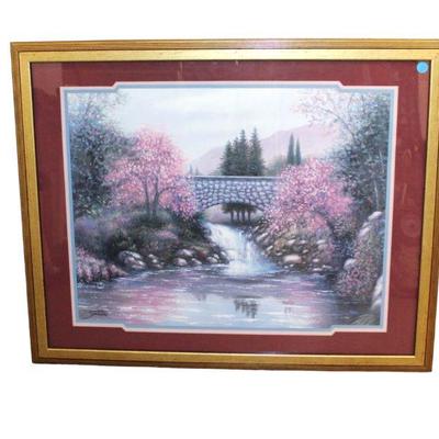 
Lot 256
Vintage triple matted signed print

